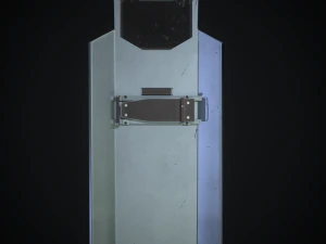 Sci-fi police shield 3D Model