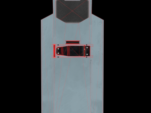 Sci-fi police shield 3D Модель