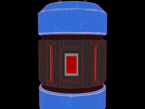 Modern EMP grenade 3D Model