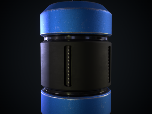 Modern EMP grenade Modelo 3D