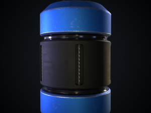 Modern EMP grenade Modelo 3D