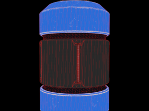 Modern EMP grenade Modelo 3D