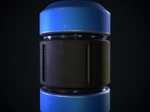 Modern EMP grenade 3D Model