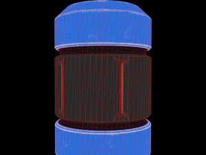 Modern EMP grenade Modelo 3D