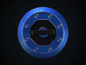 Modern EMP grenade 3D Model