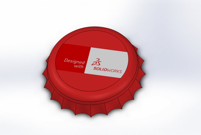 coca cola cap 3D Модель .c4d .max .obj .3ds .fbx .stl .blend