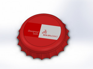coca cola cap 3D Model