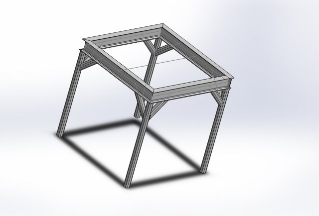 structural table Modelo 3D .c4d .max .obj .3ds .fbx .stl .blend 