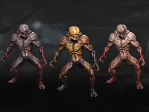 grande mutante Modello 3D