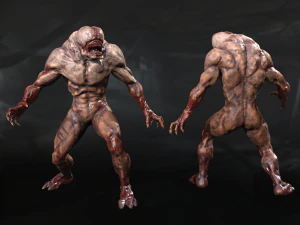 grande mutante Modello 3D