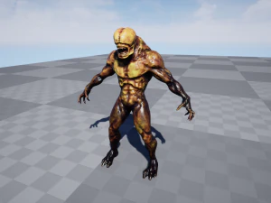 grande mutante Modello 3D