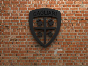 Логотип Кальяри Кальчо 3D Принт Модель