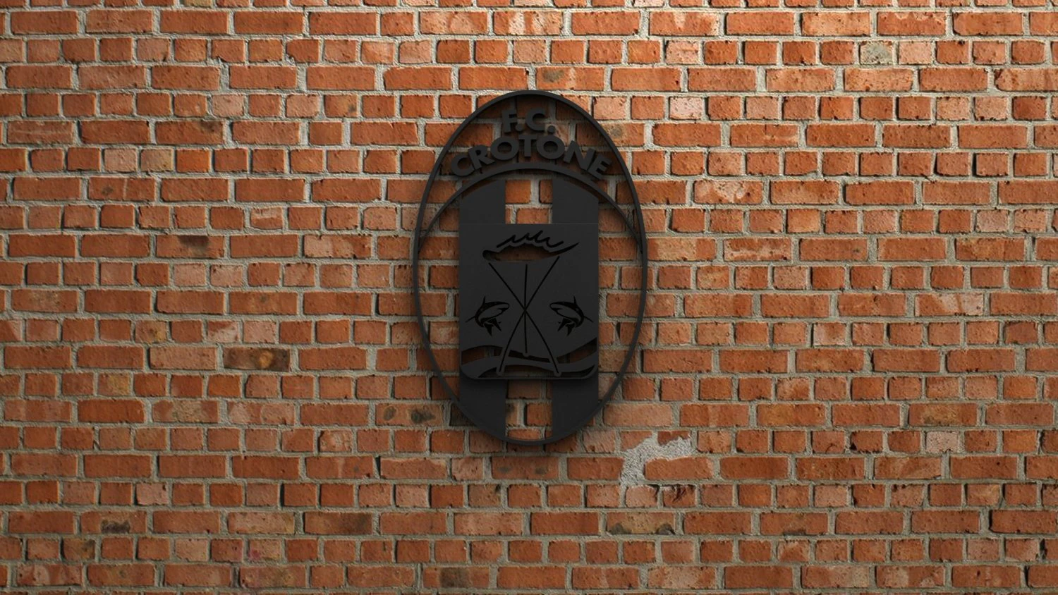 fc crotone logo 3D Print Model .c4d .max .obj .3ds .fbx .stl .blend 