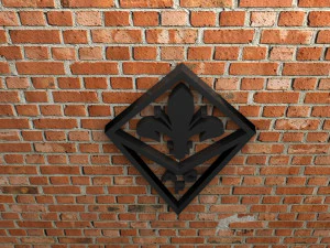 acf fiorentina logo 3D Print Model