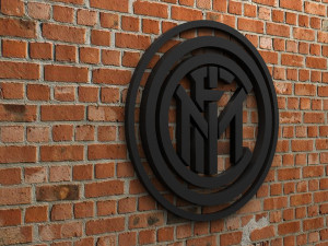 inter milan logo Modelo de Impressão 3D