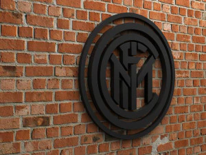 inter milan logo 3D Print Model