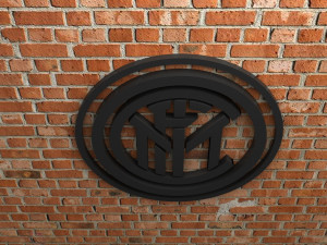 inter milan logo Modelo de Impressão 3D
