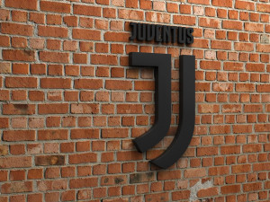 juventus fc logo Model Cetak 3D