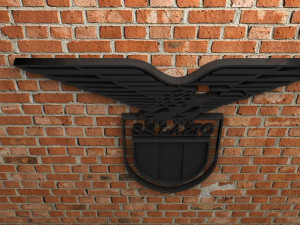 ss lazio logo Modèles 3D en vedette