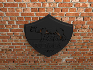as roma logo Modèles 3D en vedette