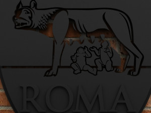 as roma logo Modèles 3D en vedette