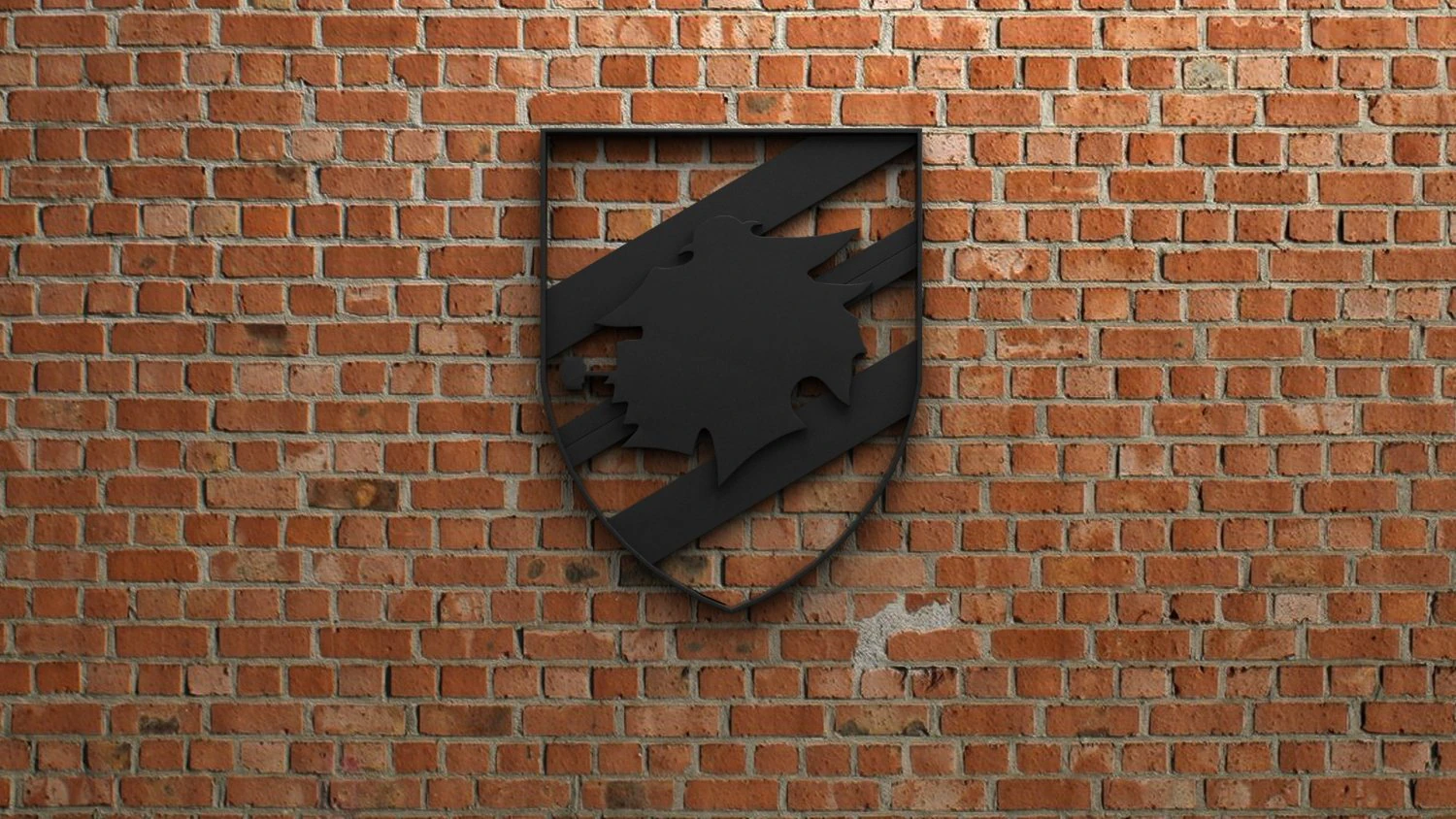 uc sampdoria logo 3D Print Model .c4d .max .obj .3ds .fbx .stl .blend 