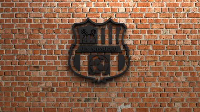 us sassuolo calcio logo 3D Print Model .c4d .max .obj .3ds .fbx .stl .blend 