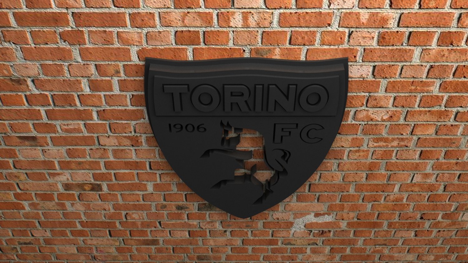 Torino FC Logo - 3D Print Model by waelmoussa