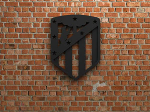 atletico madrid logo 3D Print Model