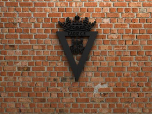 カディスCFのロゴ 3Dプリントモデル