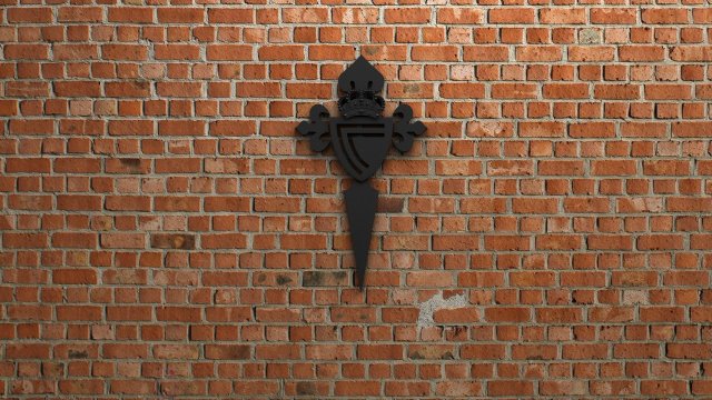 celta de vigo logo 3D 프린트 모델 .c4d .max .obj .3ds .fbx .stl .blend 