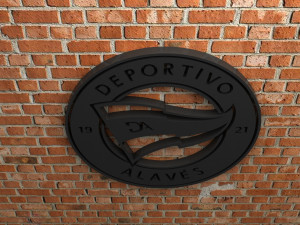 deportivo alaves logo 3Dプリントモデル