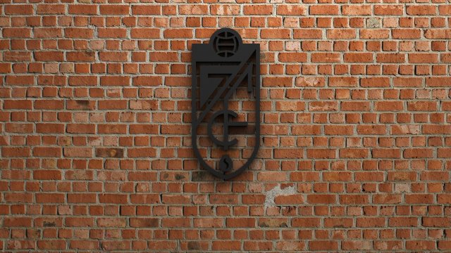 granada fc logo 3D Print Model .c4d .max .obj .3ds .fbx .stl .blend 