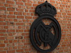 real madrid cf logo 3D Print Model