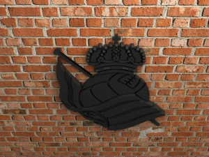 real sociedad logo 3D Print Model