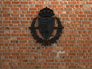 logotipo real valladolid Modelo de impresión 3D