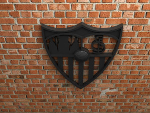 sevilla fc logo Modelo de impresión 3D