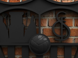 sevilla fc logo Modelo de impresión 3D
