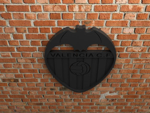 valencia cf logo 3D Print Model