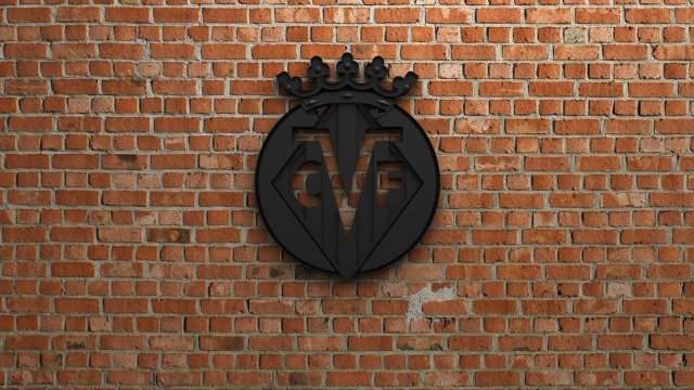 villarreal cf logo 3D Print Model .c4d .max .obj .3ds .fbx .stl .blend 