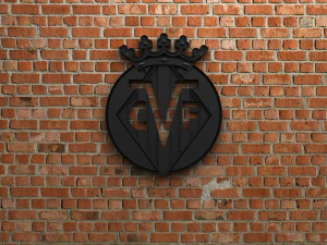 ビジャレアルCFのロゴ 3Dプリントモデル