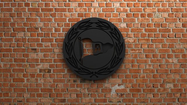 arminia bielefeld logo Model Cetak 3D .c4d .max .obj .3ds .fbx .stl .blend 
