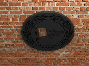 阿米尼亚比勒菲尔德标志 3D 打印模型