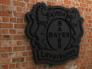 bayer 04 leverkusen logo 3D Print Model