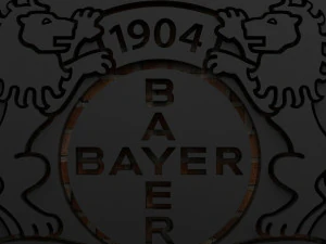 bayer 04 leverkusen logo 3D Print Model