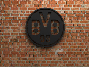 borussia dortmund logo Modelo de Impressão 3D