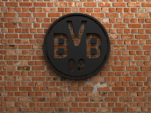 多特蒙德队标志 3D 打印模型