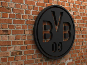 borussia dortmund logo 3D Print Model