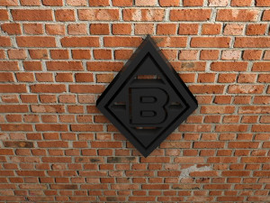 borussia monchengladbach logo 3D प्रिंट मॉडल