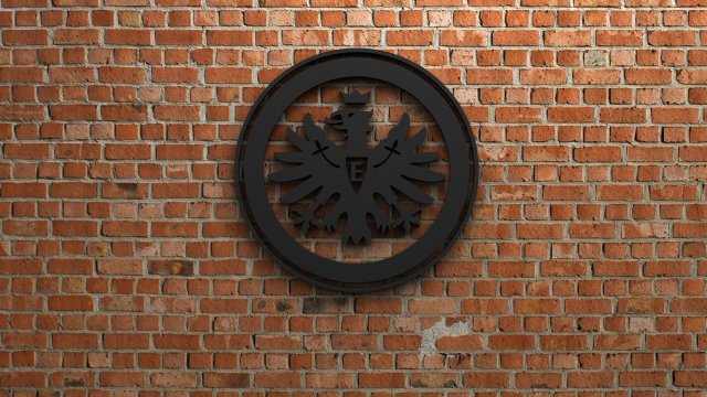 eintracht frankfurt logo Model Cetak 3D .c4d .max .obj .3ds .fbx .stl .blend 